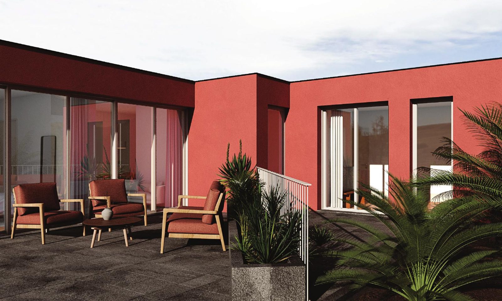 Terraço privativo